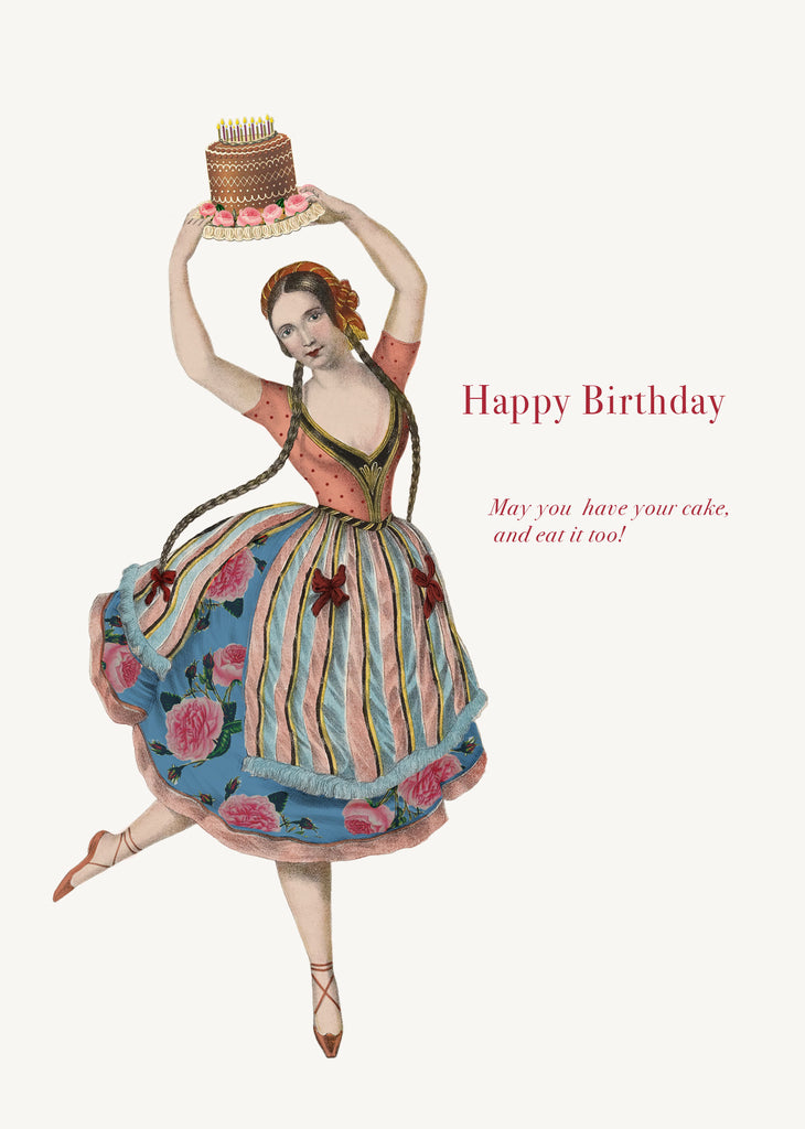 May you have your cake • 5x7 Greeting Card