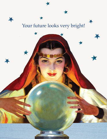 Your future looks very bright • A-2 Greeting Card