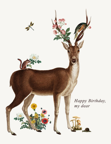 Happy Birthday My Dear • A-2 Greeting Card