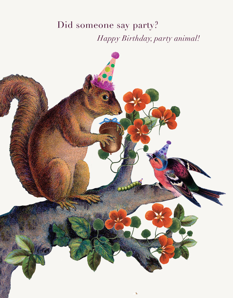 Did Someone Say Party?  • A-2 Greeting Card