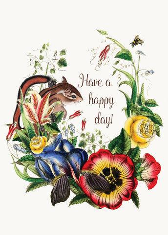 Have a happy day • Mini Enclosure Card